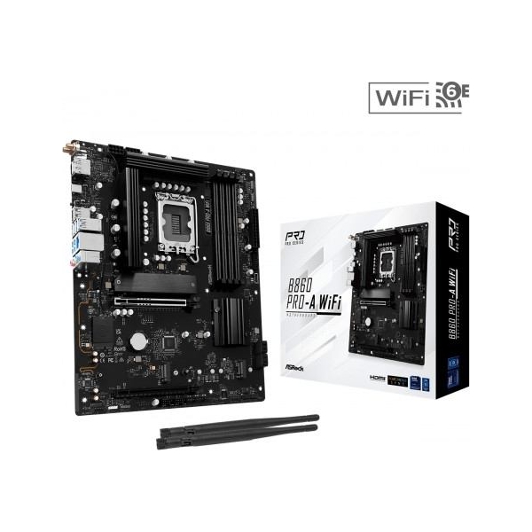 Asrock Motherboard B860 PRO-A WIFI s1851 4DDR5 ATX