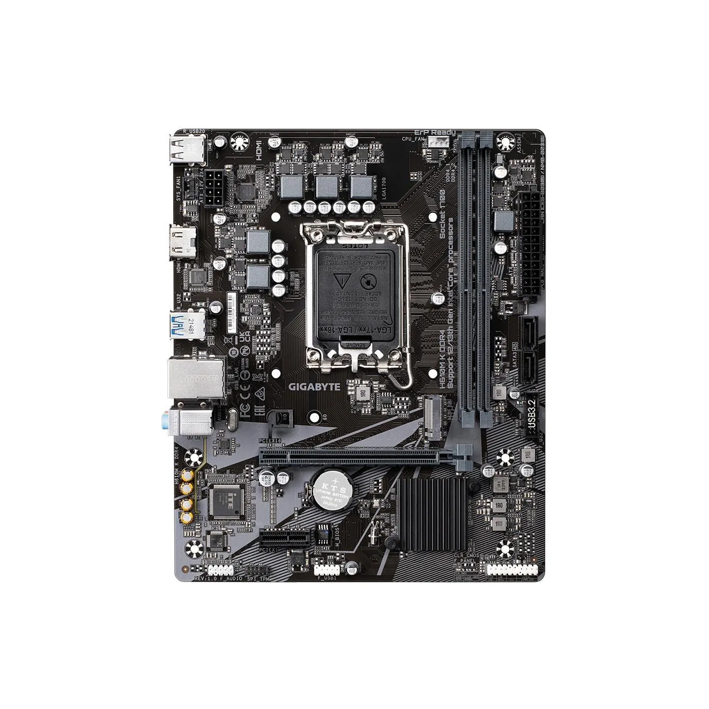 Gigabyte H610M K DDR4 2.0
