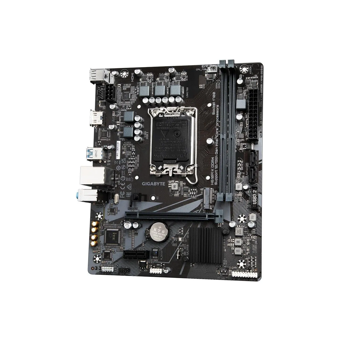 Gigabyte H610M K DDR4 2.0