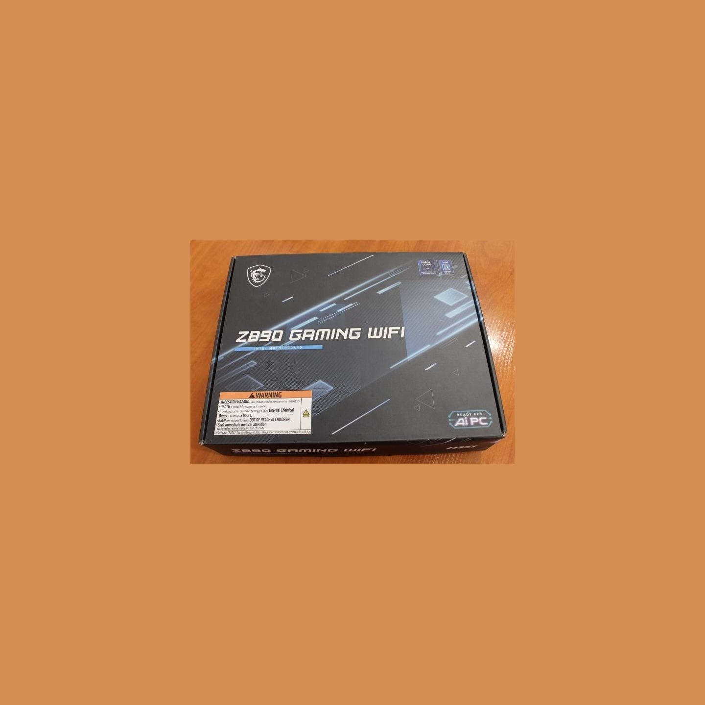 MSI | MSI Z890 GAMING WIFI | Processor family Intel | Processor socket LGA1851 | DDR5 | Supported hard disk drive interfaces M.2