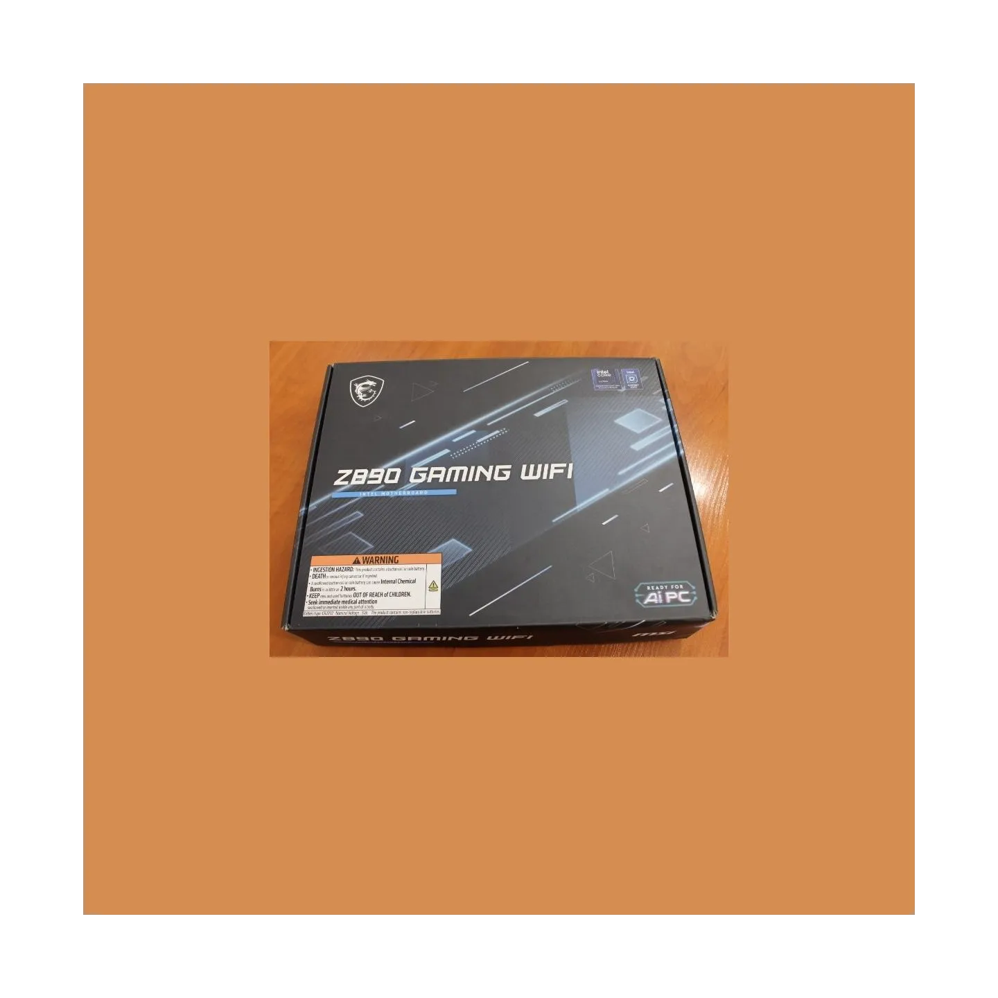 MSI | MSI Z890 GAMING WIFI | Processor family Intel | Processor socket LGA1851 | DDR5 | Supported hard disk drive interfaces M.2