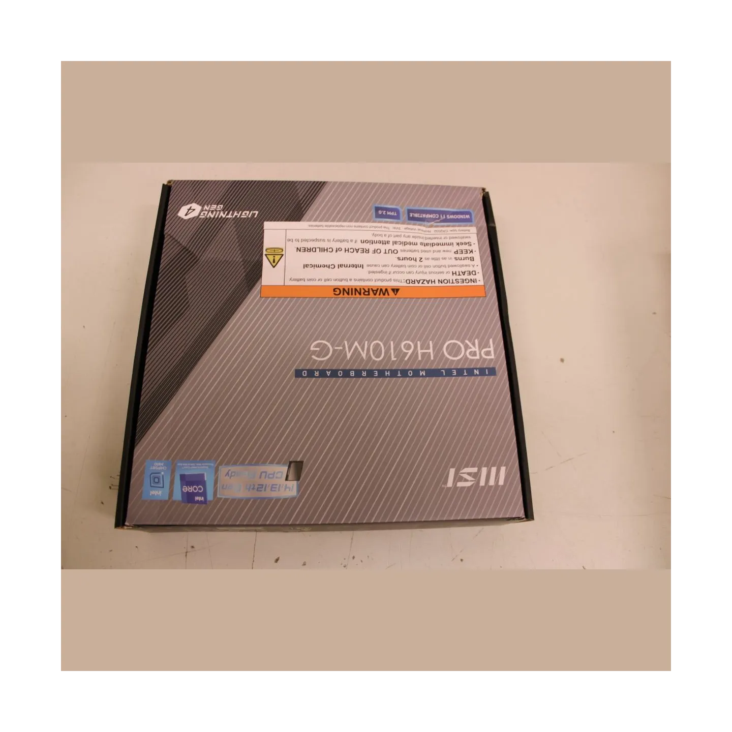 MSI PRO H610M-G | Processor family Intel | Processor socket LGA1700 | DDR5 | Supported hard disk drive interfaces SATA, M.2 | Nu