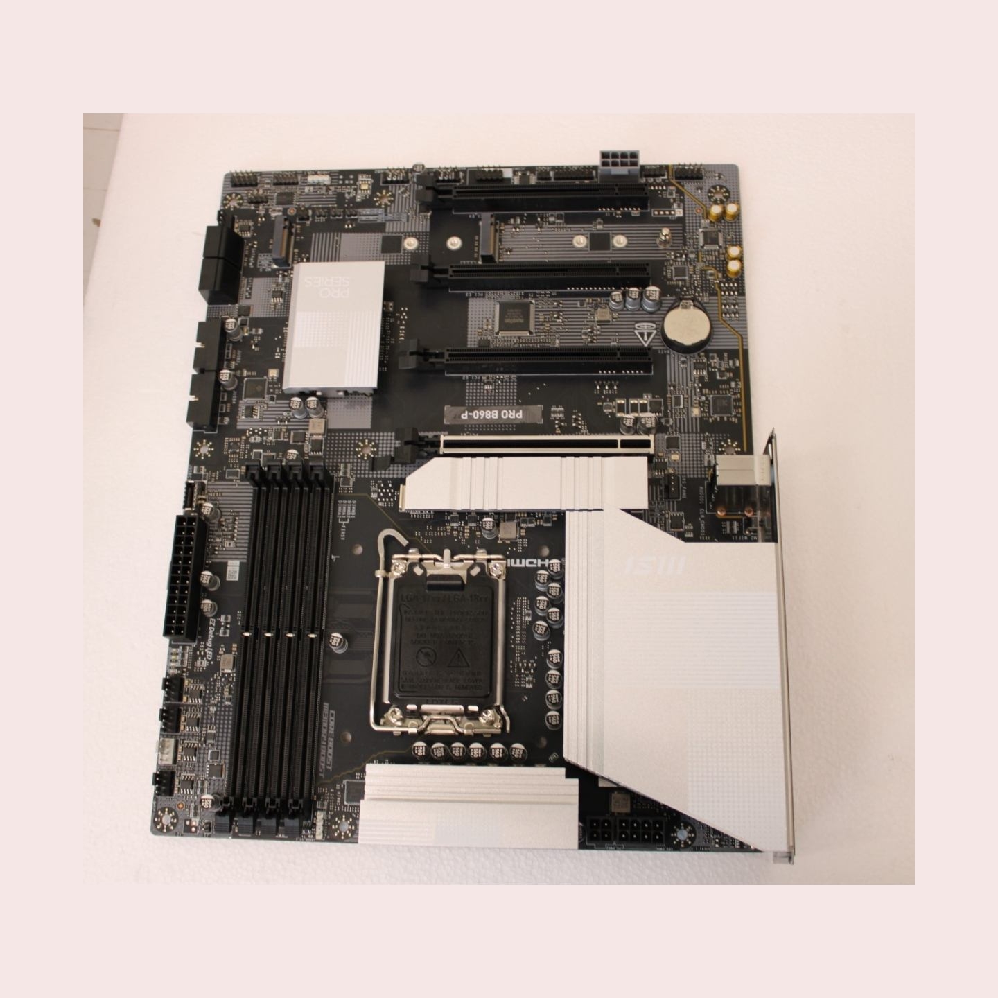 MSI USED, REFURBISHED, WITHOUT  ACCESSORIES, ONLY BACKPANEL INCLUDED