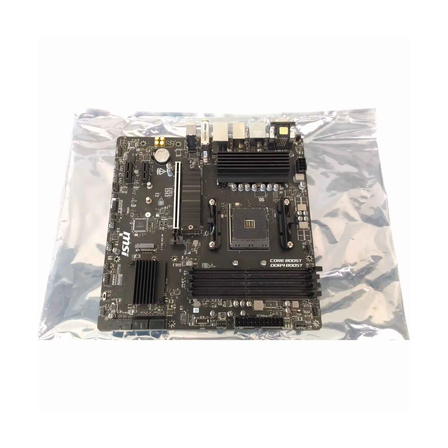 MSI B550M PRO-VDH WIFI | Processor family AMD | Processor socket AM4 | DDR4 | Memory slots 4 | Chipset AMD B | Micro ATX | USED,