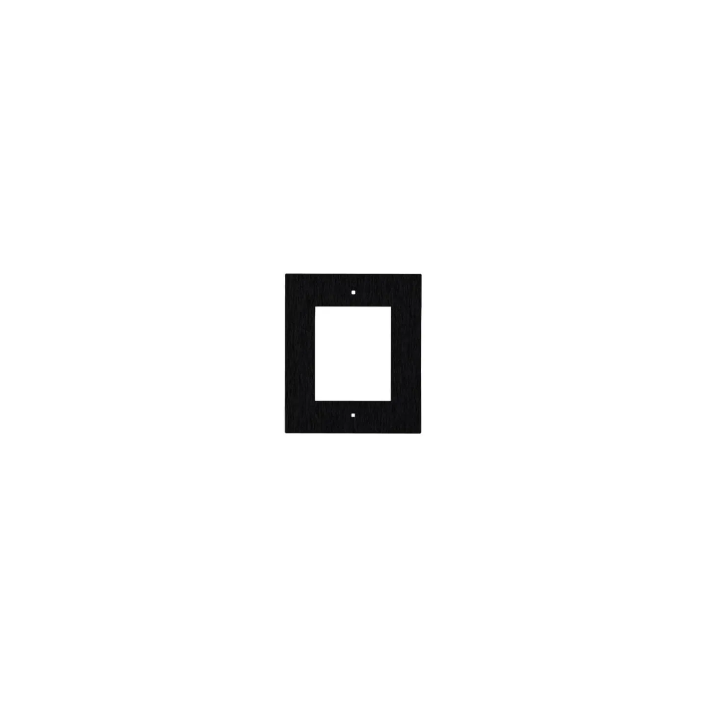 2N ENTRY PANEL 1MOD. FLUSH FRAME/BLACK/ IP VERSO 9155011B 2N