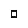 2N ENTRY PANEL 1MOD. FLUSH FRAME/BLACK/ IP VERSO 9155011B 2N