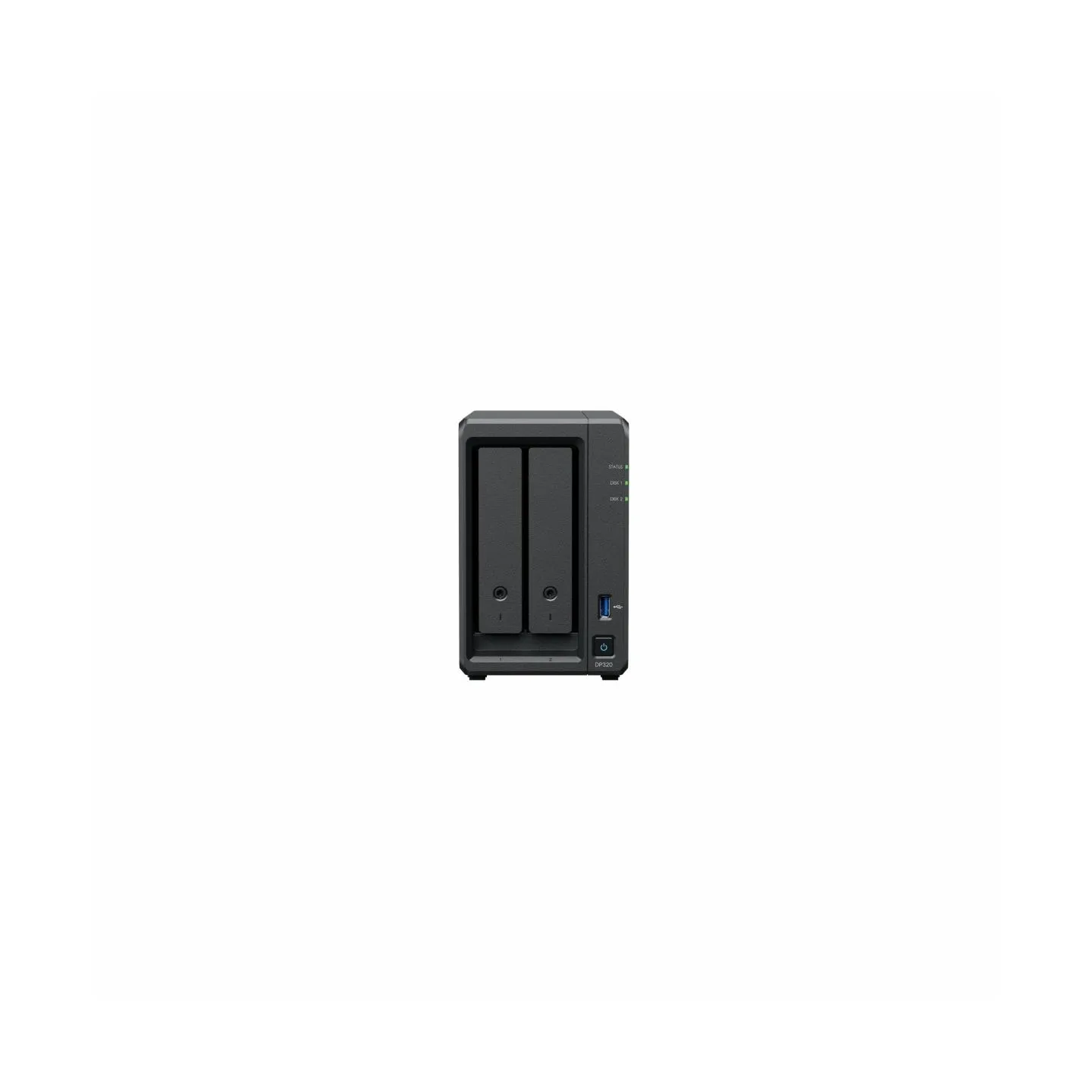 Synology Server NAS DP320 AMD R1600 1x8GB 2x8TB 8GB RAM 3Y
