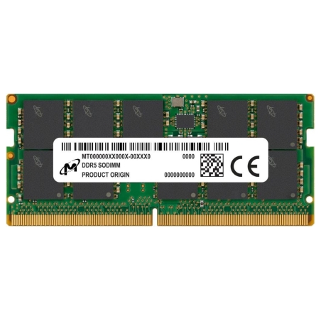Micron Server Memory Module|MICRON|DDR5|16GB|ECC|5600 MHz|CL 46|1.1 V|MTC10C1084S1TC56BR