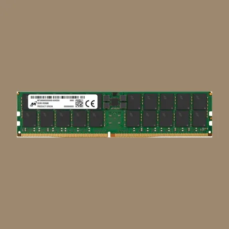Micron Server Memory Module|MICRON|DDR5|128GB|RDIMM|5600 MHz|CL 46|1.1 V|MTC40F2047S1RC56BR