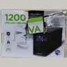 Energenie UPS with USB and LCD display, 1200 VA, black | EnerGenie | UPS with USB and LCD display, Black | 1200 VA | DAMAGED PAC