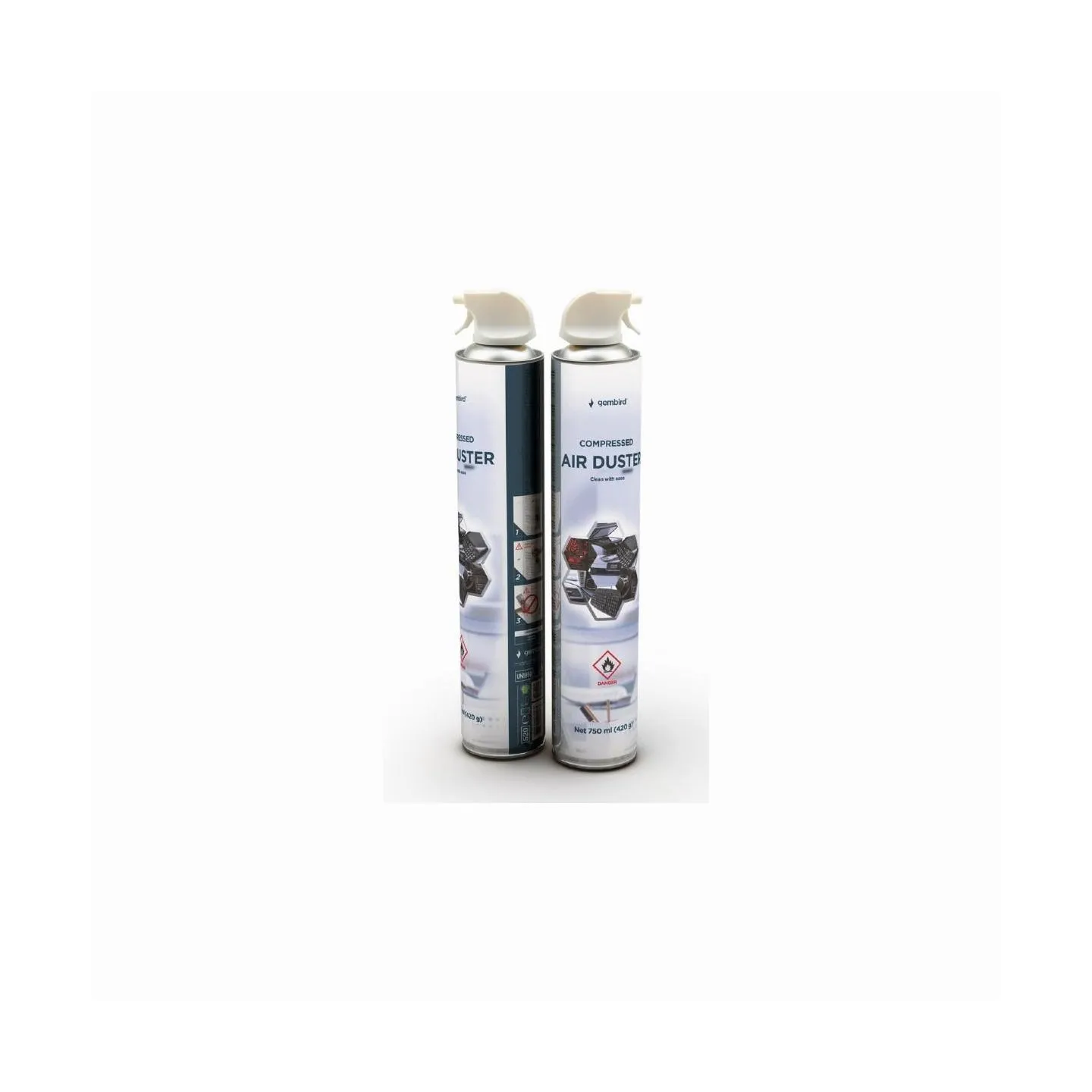 Gembird COMPRESSED AIR DUSTER 750ML/CK-CAD-FL750-01 GEMBIRD