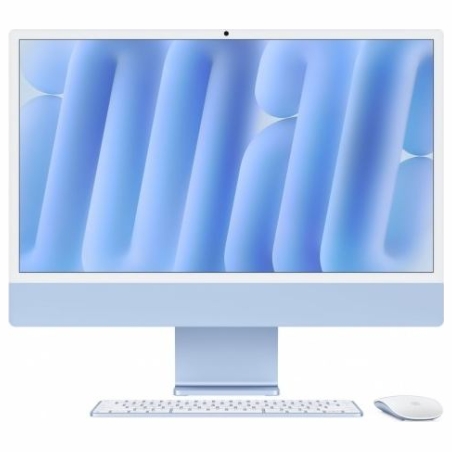 Apple iMac 24 inch: M4 8/8, 16GB, 256GB SSD - Blue