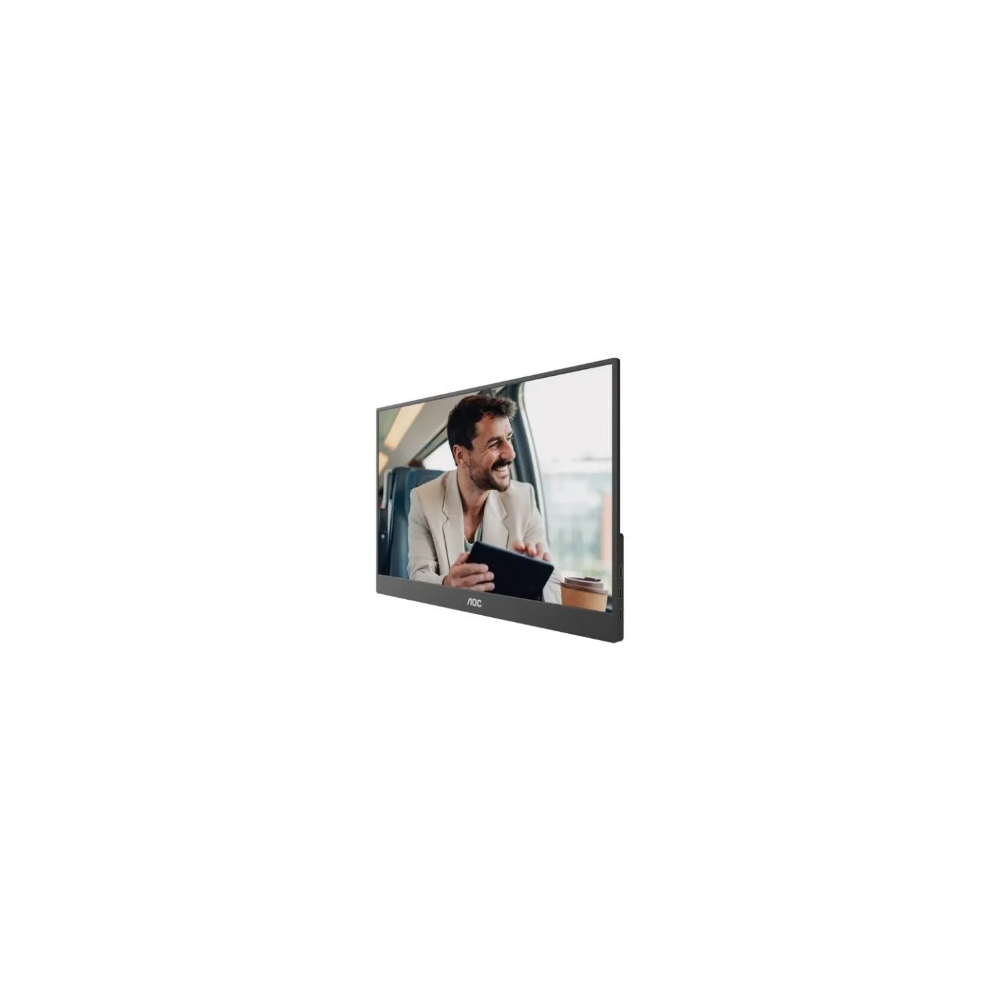 AOC Monitor 16T20E2 15.6 inches IPS Mini HDMI USB-C Speakers