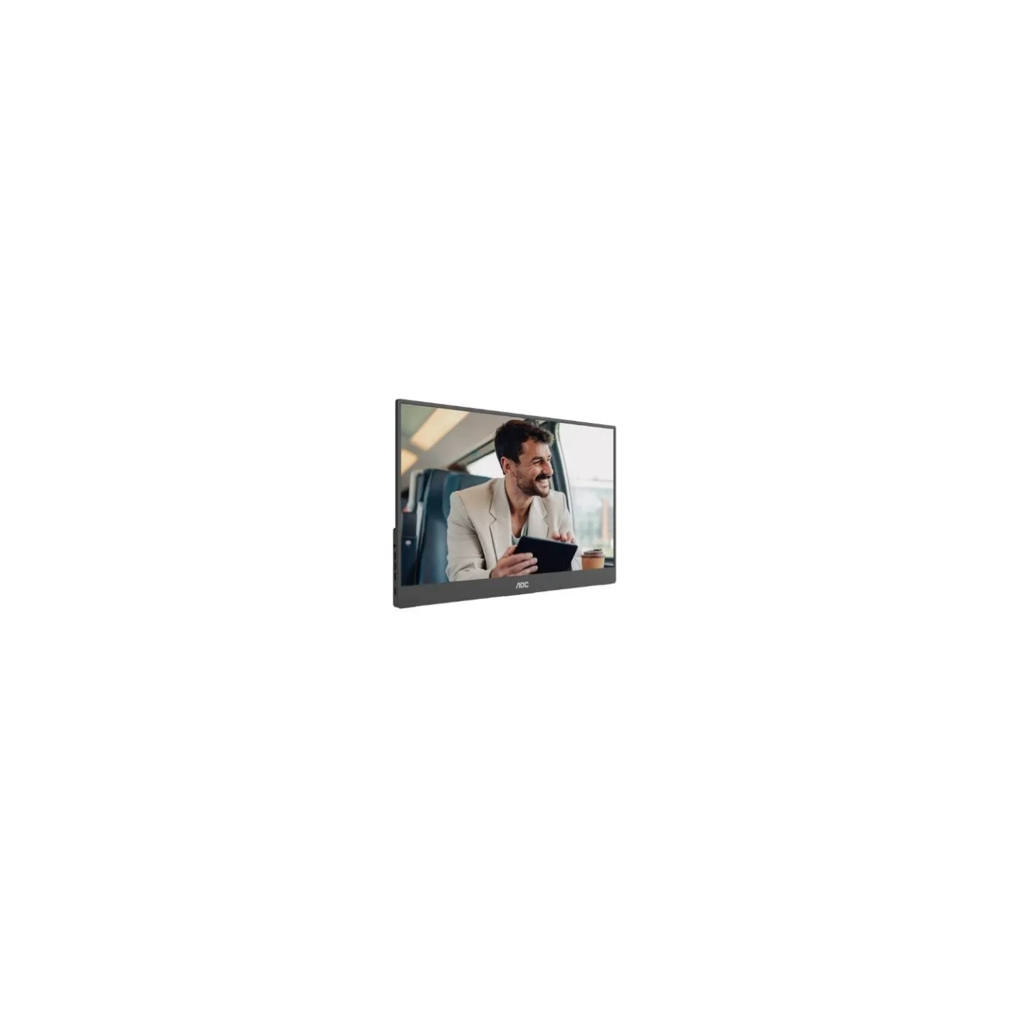 AOC Monitor 16T20E2 15.6 inches IPS Mini HDMI USB-C Speakers