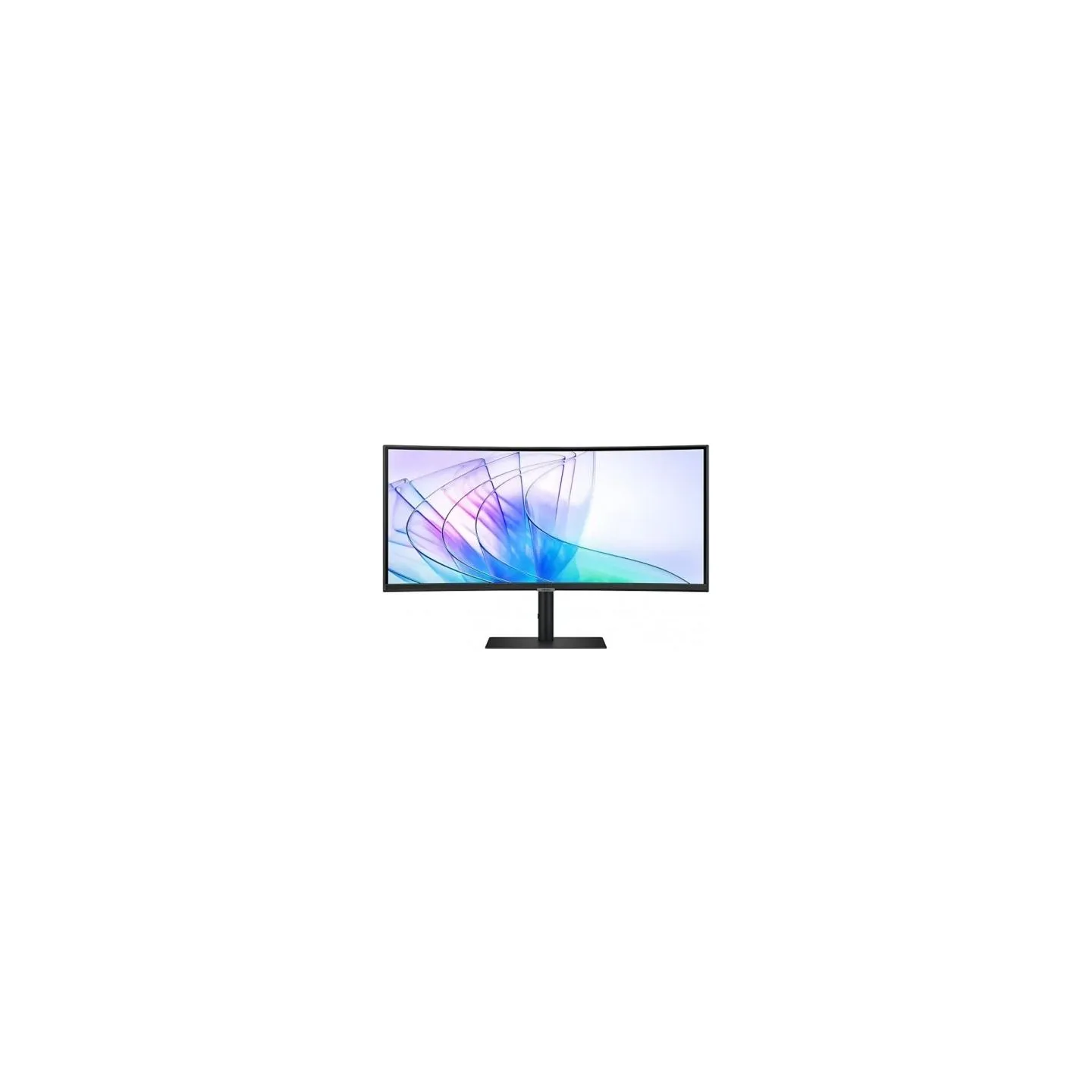 Samsung Monitor 34 inches ViewFinity S65VC VA 3440x1440 UWQHD 21:9 1xHDMI 1xDP 1xUSB-C (90W) 2xUSB 3.0 LAN (RJ45) 5ms HAS Webcam