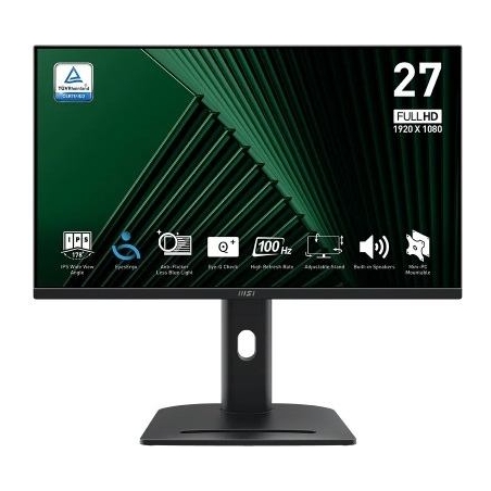MSI Monitor PRO MP275PG 27 inches/LED/FHD/Flat/100Hz/Black