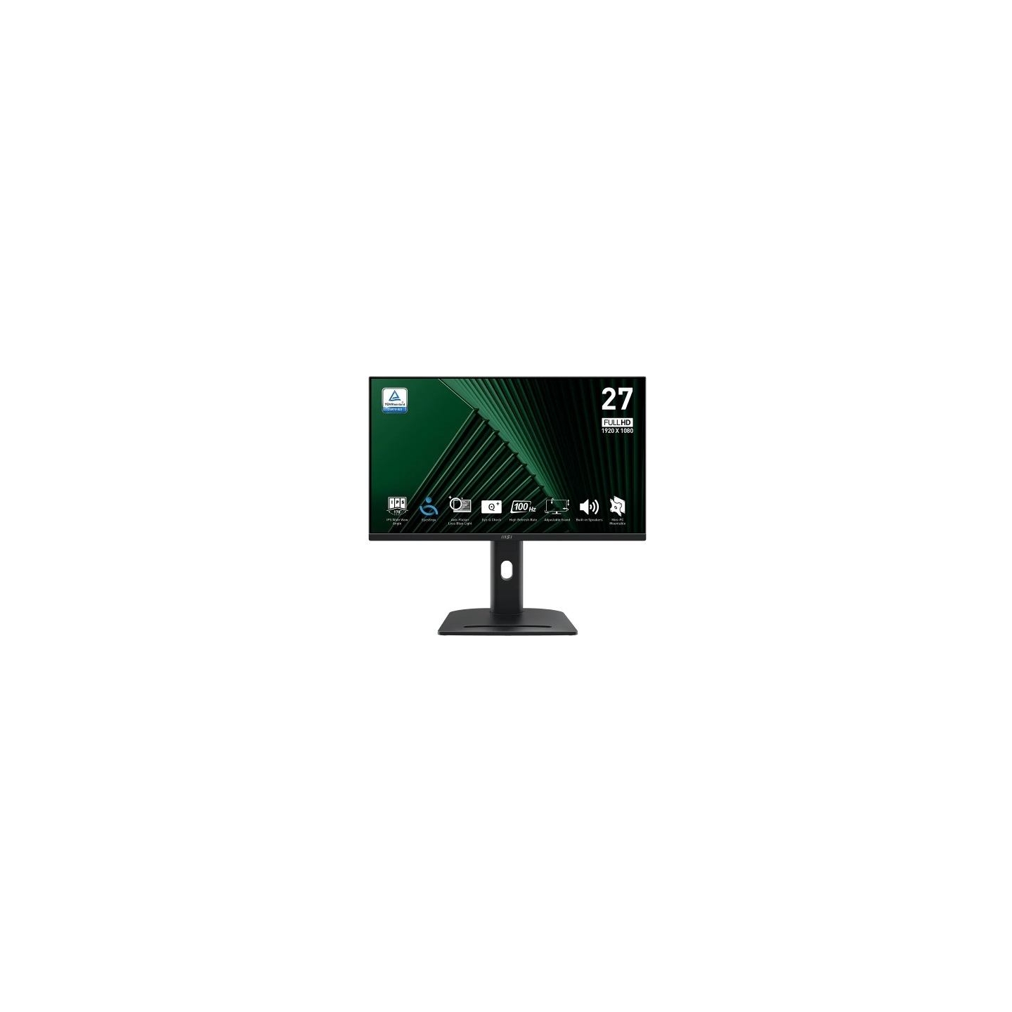 MSI Monitor PRO MP275PG 27 inches/LED/FHD/Flat/100Hz/Black