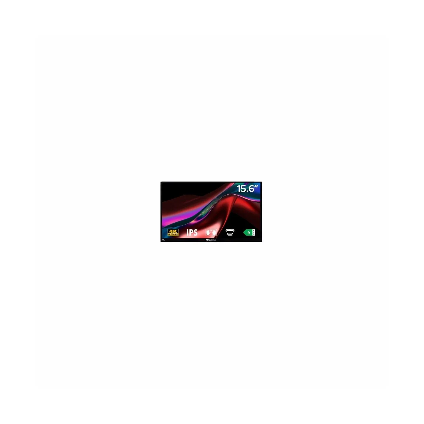 Verbatim Portable Touchscreen Monitor PMT-15-4K