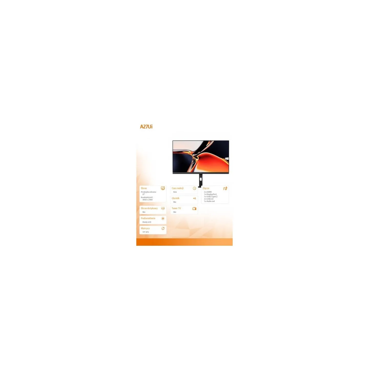 Xiaomi Monitor 4K A27Ui EU