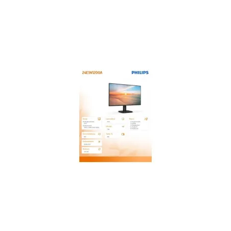 Philips Monitor 24E1N1200A IPS 100Hz HDMI DP VGA Speakers
