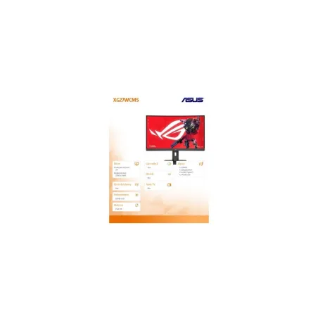 Asus Monitor 27 inches XG27WCMS ROG FHD 280Hz HDMI