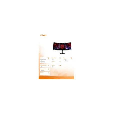 Xiaomi Gaming Monitor Curved G34WQi EU