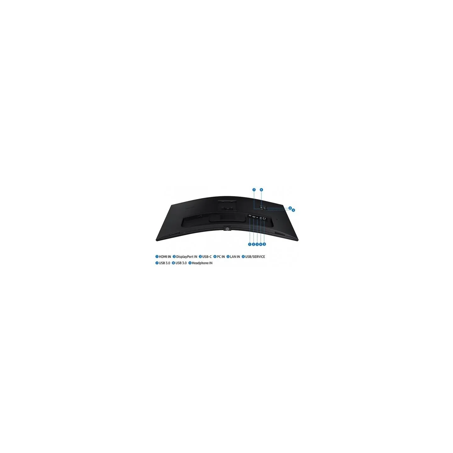 Samsung Monitor 34 inches ViewFinity S65UA VA 3440x1440 UWQHD 21:9 1xHDMI 1xDP 1xUSB-C(90W) 3xUSB 3.0 LAN (RJ45) 5ms 100Hz HAS+P