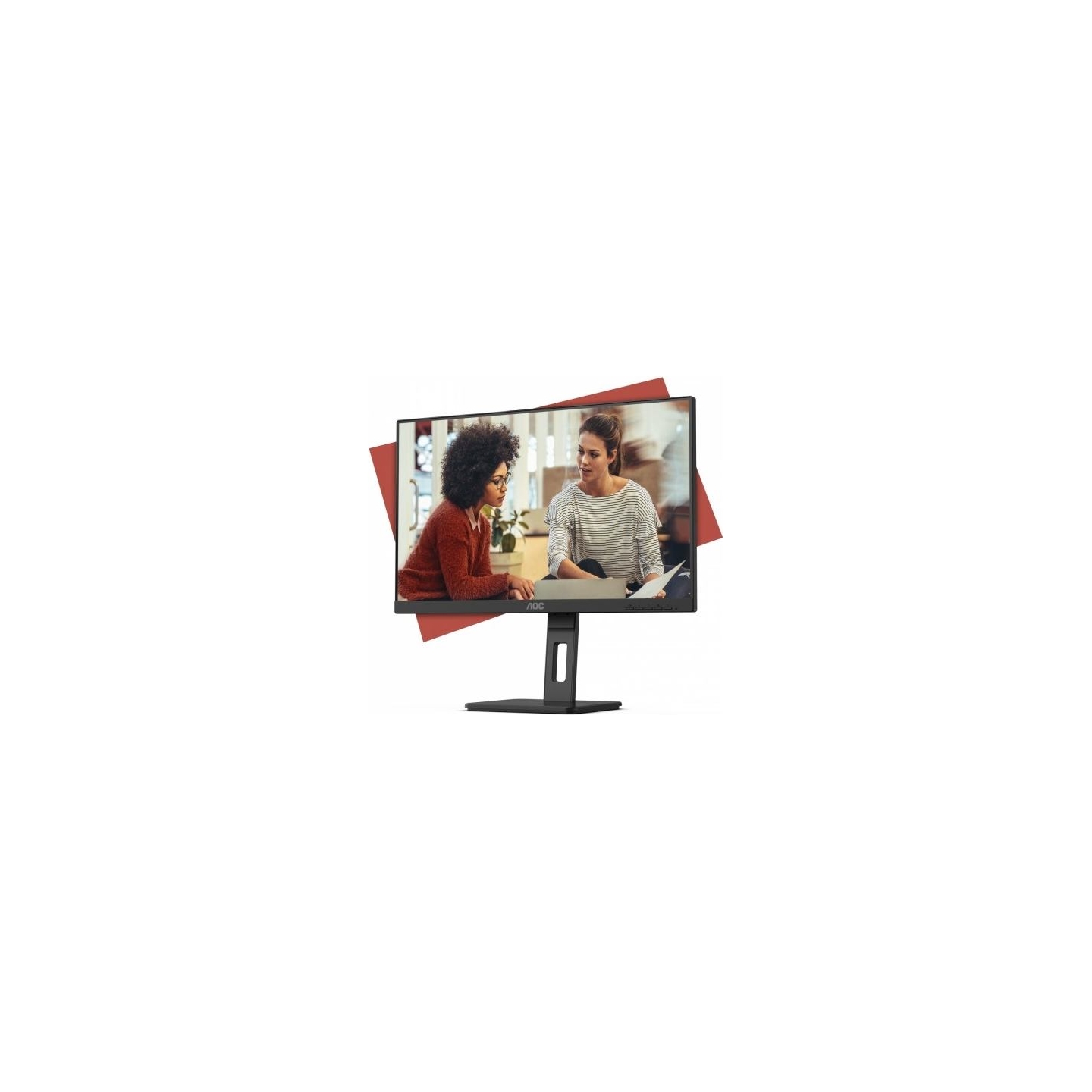 AOC Monitor 24E3QAF 23.8 cali IPS HDMI DP Pivot Speakers