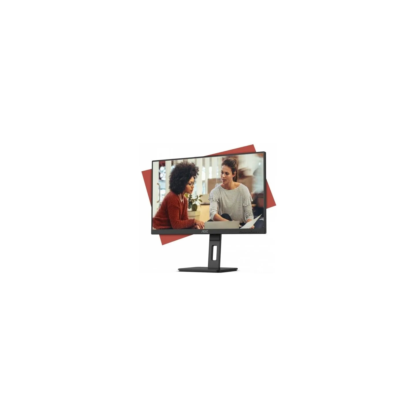 AOC Monitor 24E3QAF 23.8 cali IPS HDMI DP Pivot Speakers