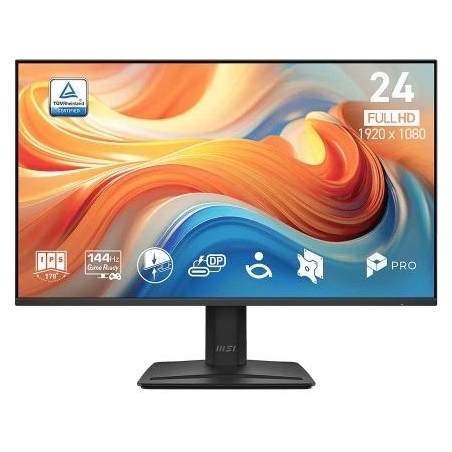 MSI Monitor 23.8 inch PRO MP242 E14C FHD/FLAT/144Hz/black
