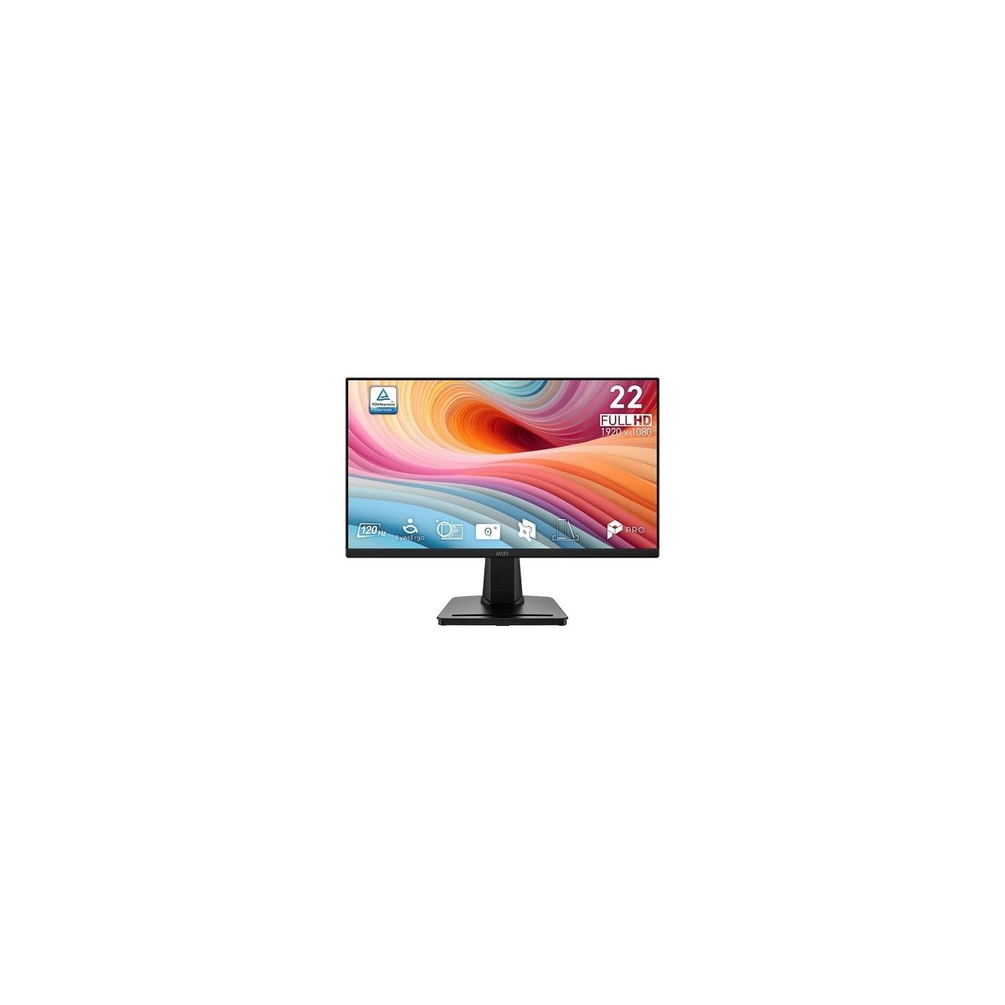 MSI Monitor PRO MP225 E12VL 21.45 inches/FHD/FLAT/120Hz/Black