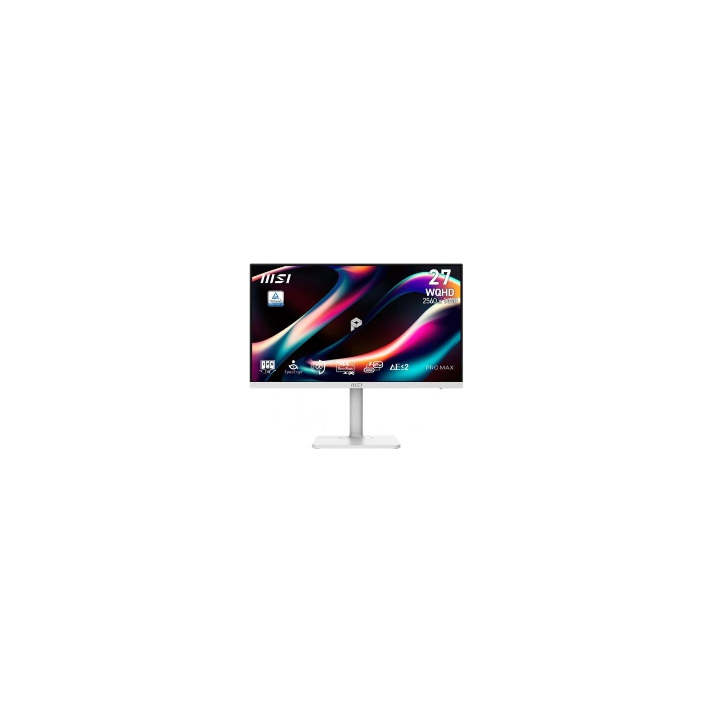 MSI Monitor PRO MAX 271QPHW E14 27-inch/LED/WQHD/FLAT/144Hz/White