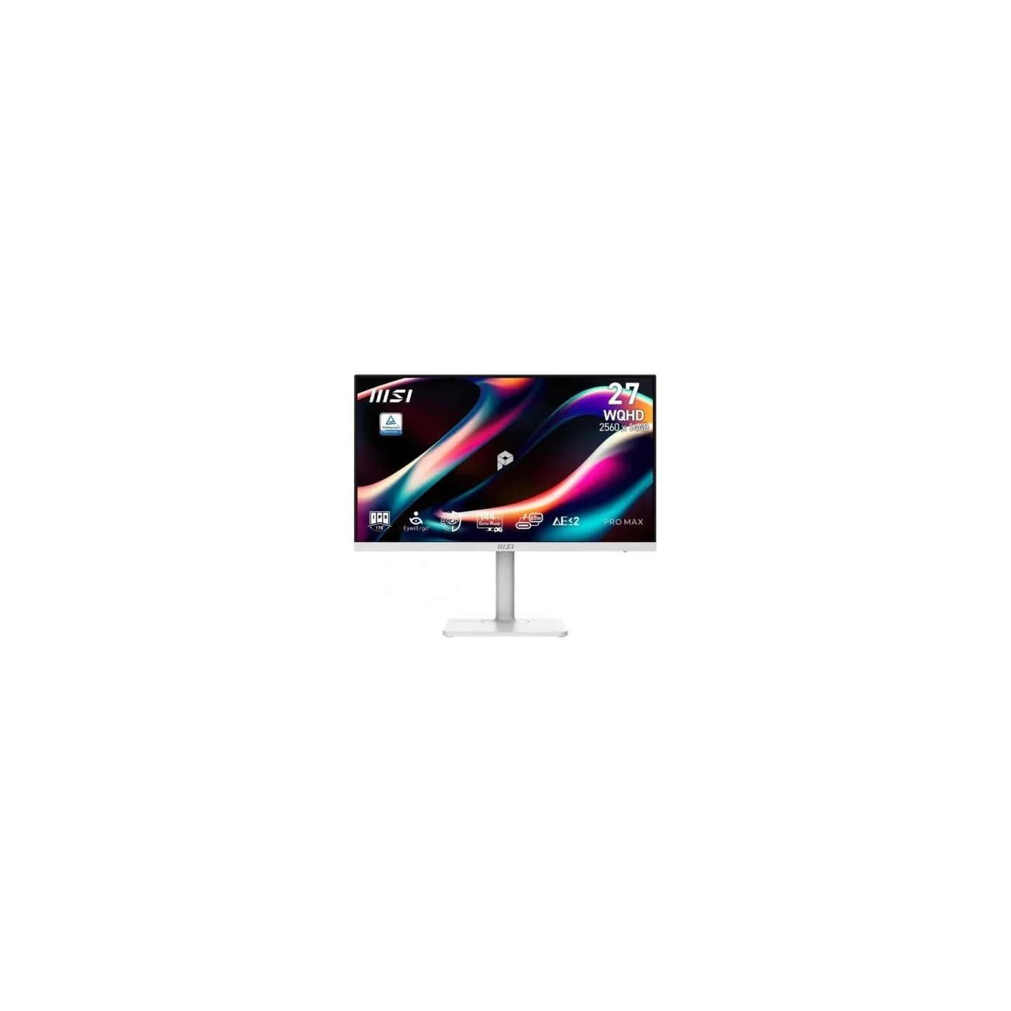 MSI Monitor PRO MAX 271QPHW E14 27-inch/LED/WQHD/FLAT/144Hz/White