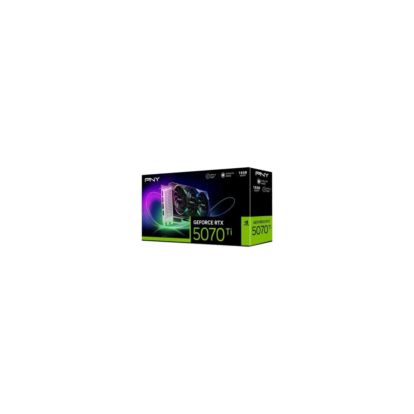 PNY Graphics card GeForce RTX5070Ti OC 3F ARGB 16GB 256-bit 896G/s
