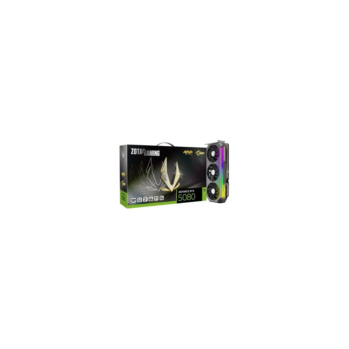 Zotac Graphics card GeForce RTX 5080 AMP EXTREME INFINITY 16GB GDDR7 256bit 3DP/HDMI