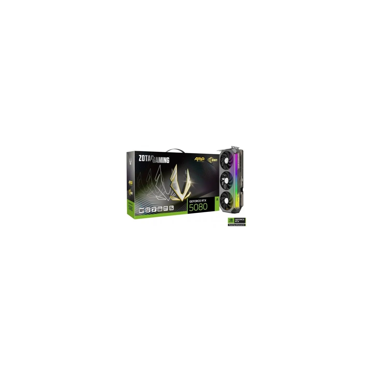 Zotac Graphics card GeForce RTX 5080 AMP EXTREME INFINITY 16GB GDDR7 256bit 3DP/HDMI