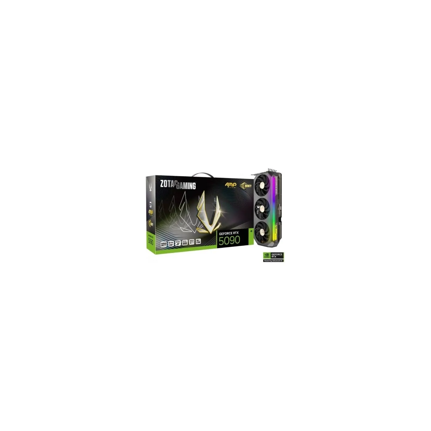 Zotac Graphic Card GeForce RTX 5090 AMP EXTREME INFINITY 32GB GDDR7