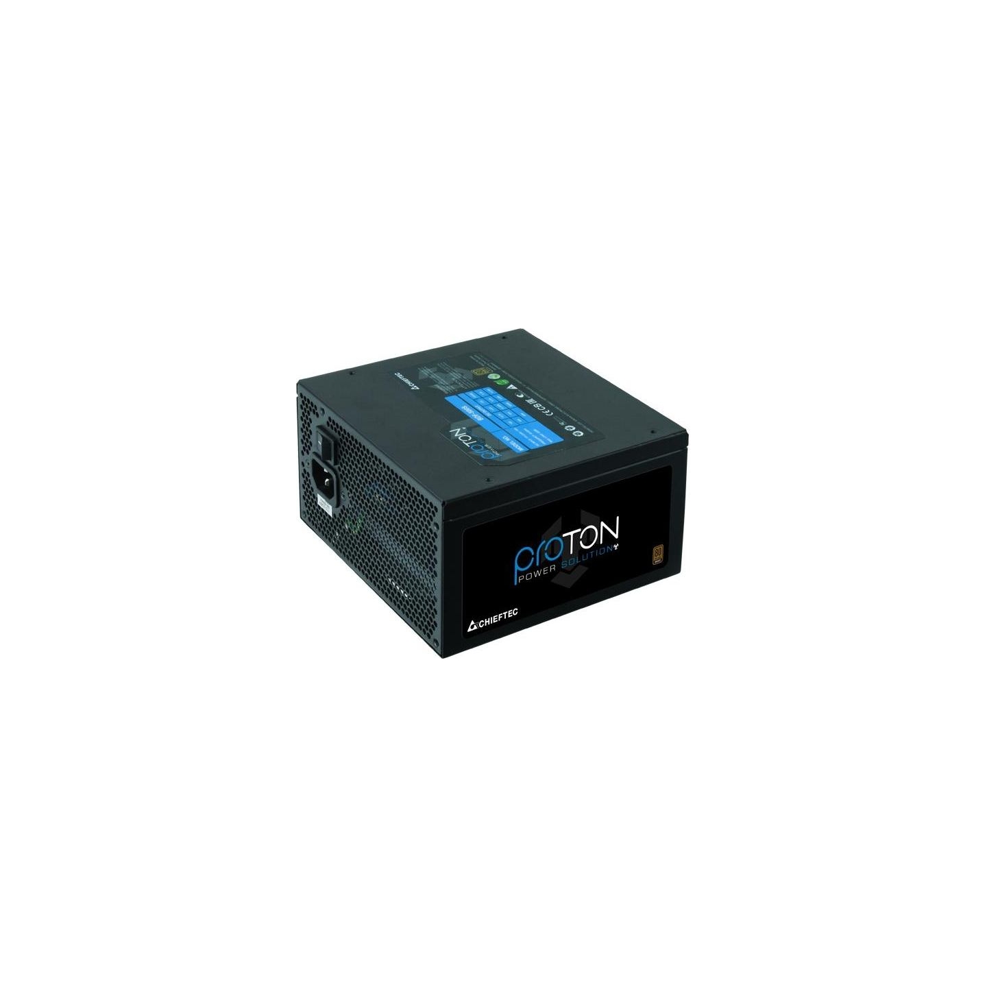 Chieftec Power Supply|CHIEFTEC|600 Watts|Efficiency 80 PLUS BRONZE|PFC Active|BDF-600S