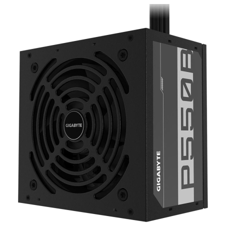 Gigabyte Power Supply|GIGABYTE|550 Watts|Efficiency 80 PLUS BRONZE|PFC Active|MTBF 100000 hours|P550B