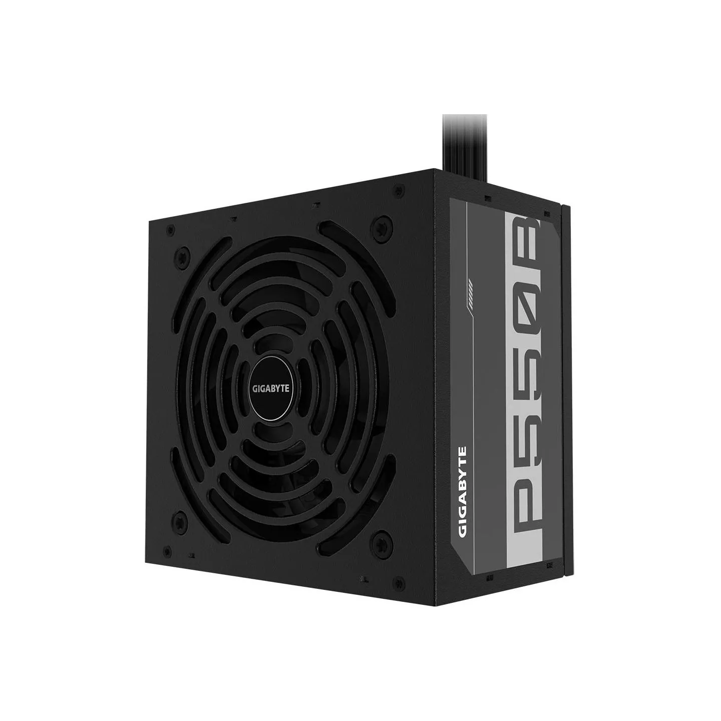 Gigabyte Power Supply|GIGABYTE|550 Watts|Efficiency 80 PLUS BRONZE|PFC Active|MTBF 100000 hours|P550B