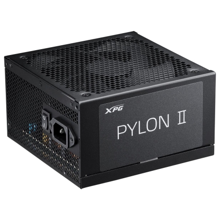 A-Data Power Supply|ADATA|XPG PYLON II|ATX 3.1|750 Watts|Efficiency 80 PLUS BRONZE|MTBF 100000 hours|PYLON750IIB-BKCEU