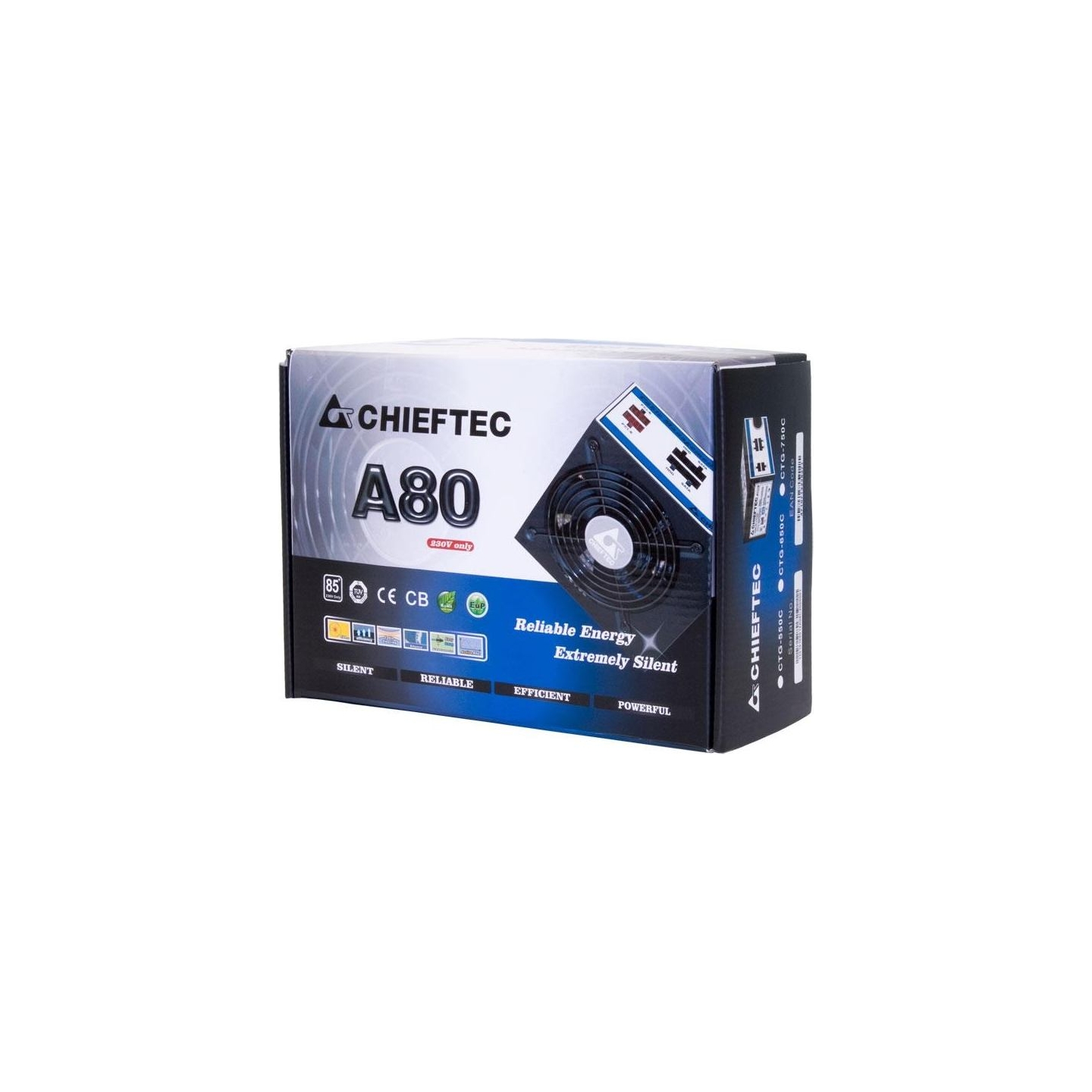 Chieftec CASE PSU ATX 750W/CTG-750C CHIEFTEC