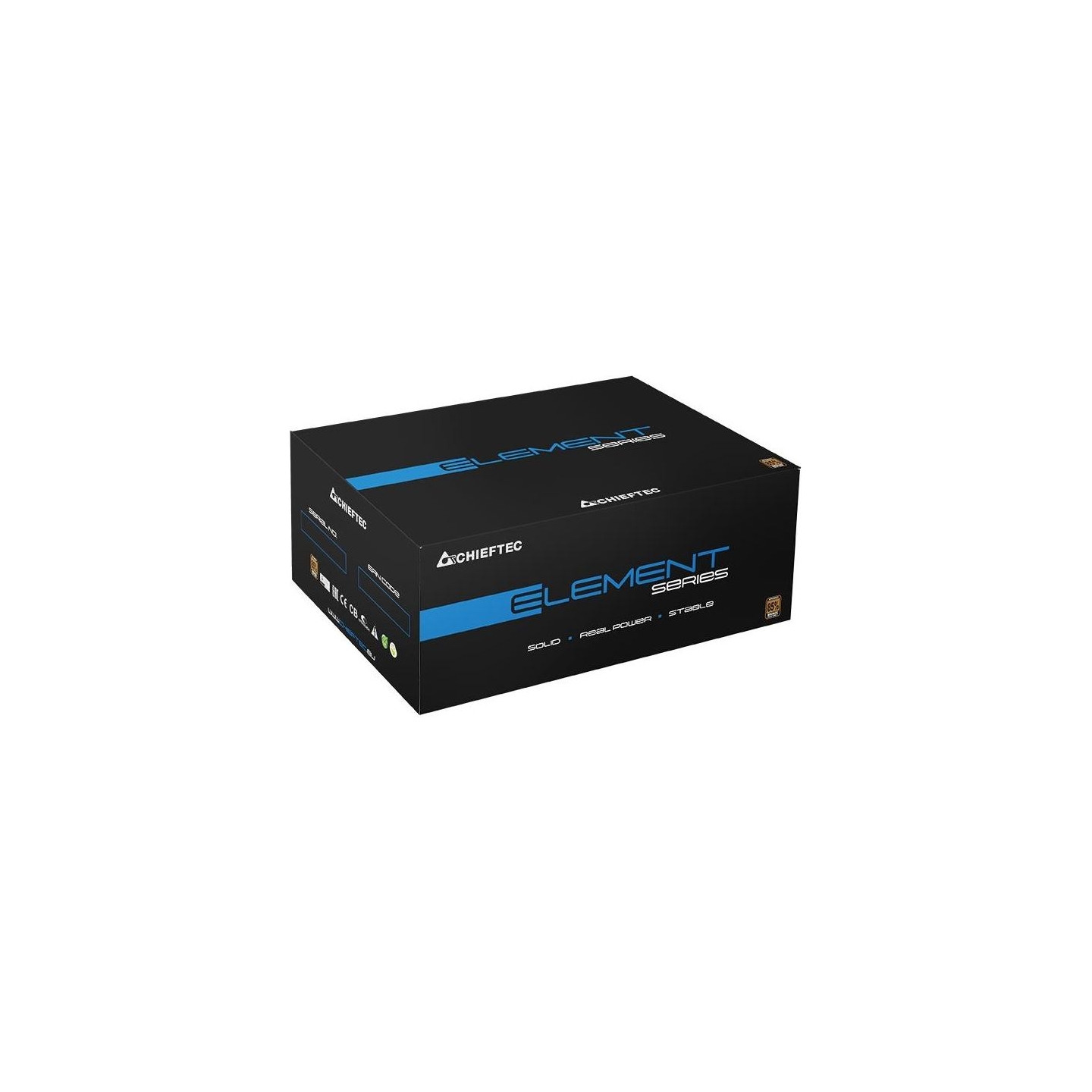 Chieftec Power Supply|CHIEFTEC|500 Watts|Efficiency 80 PLUS BRONZE|PFC Active|ELP-500S