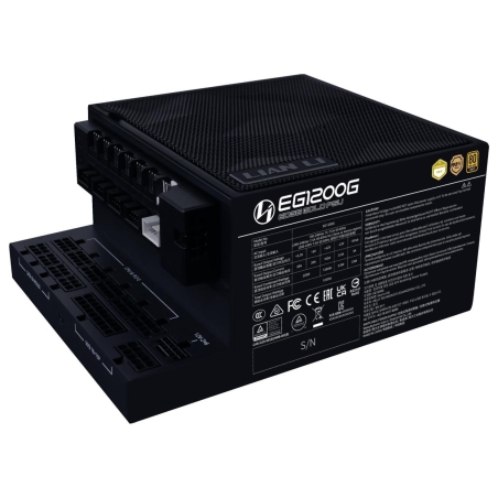 Lian Li Power Supply|LIAN LI|EDGE GOLD 1200|1200 Watts|Efficiency 80 PLUS GOLD|PFC Active|G9P.EG1200G.BH00.EU