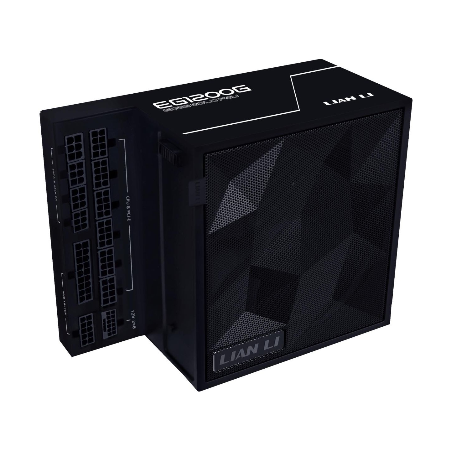 Lian Li Power Supply|LIAN LI|EDGE GOLD 1200|1200 Watts|Efficiency 80 PLUS GOLD|PFC Active|G9P.EG1200G.BH00.EU