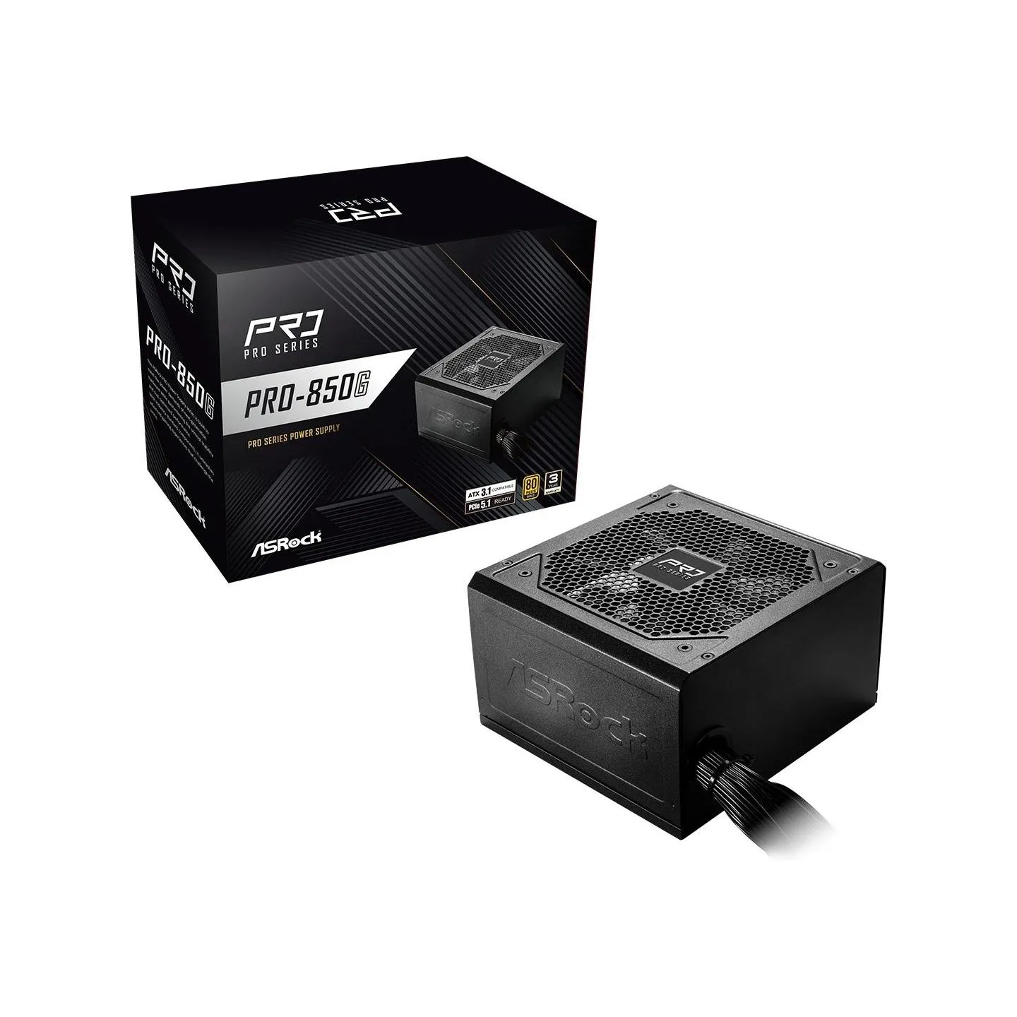 Asrock PRO-850G 850W 80PLUS GOLD NON MODULAR