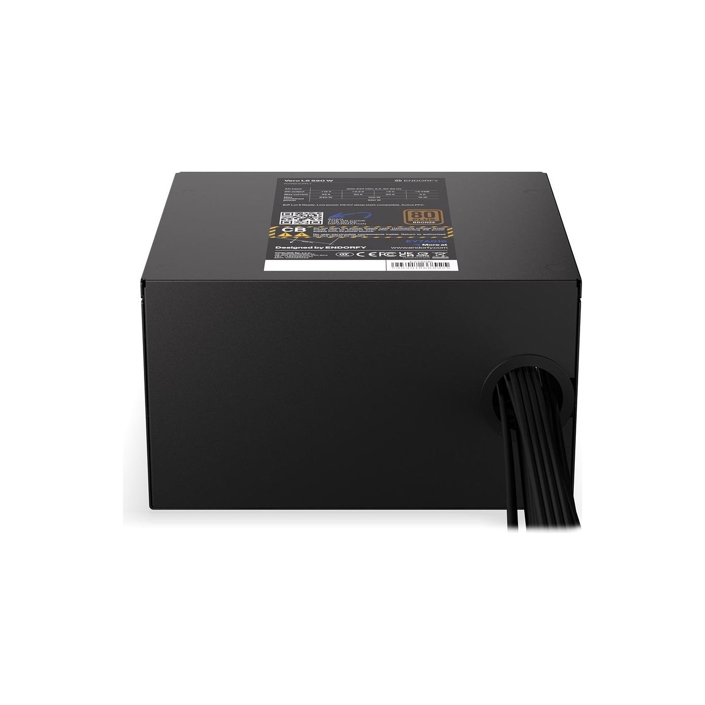 Endorfy Power supply Vero L6 550W 80 Plus Bronze