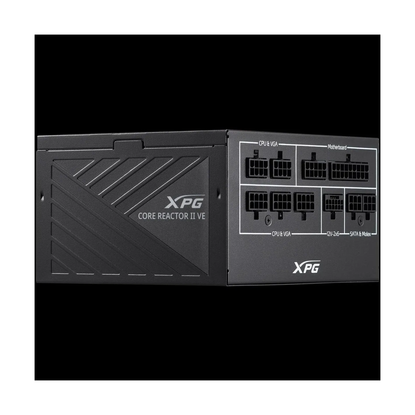 A-Data Power Supply|ADATA|CORE REACTOR II VE|750 Watts|Efficiency 80 PLUS GOLD|PFC Active|MTBF 100000 hours|COREREACTORIIVE750G-