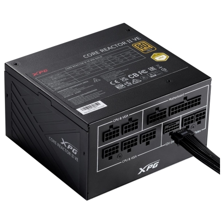 A-Data Power Supply|ADATA|XPG CORE REACTOR II VE|850 Watts|Efficiency 80 PLUS GOLD|COREREACTORIIVE850G-BKCEU