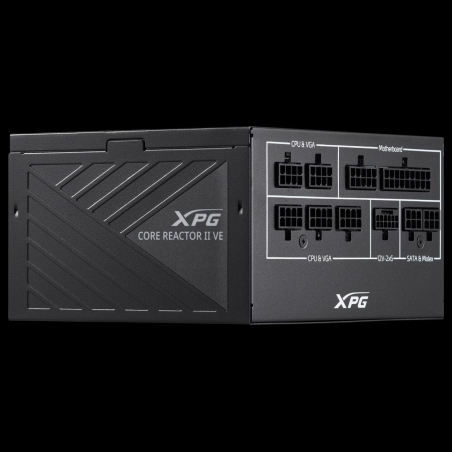 A-Data Power Supply|ADATA|XPG CORE REACTOR II VE|850 Watts|Efficiency 80 PLUS GOLD|COREREACTORIIVE850G-BKCEU